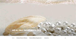 Desktop Screenshot of healingintegrityinc.com
